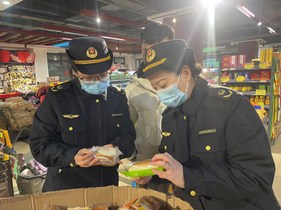 相山區(qū)相南市場監(jiān)管所開展定量包裝商品計量監(jiān)督檢查