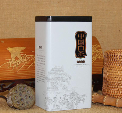 馥美佳茶葉 綠茶 安吉白茶100g鐵罐禮盒 中國(guó)白茶廠家直銷(xiāo)